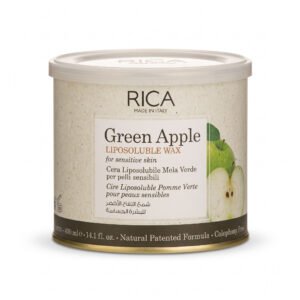 RICA Green Apple Liposoluble Wax for Sensitive Skin