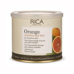 RICA Orange Liposoluble Wax for Sensitive Skin