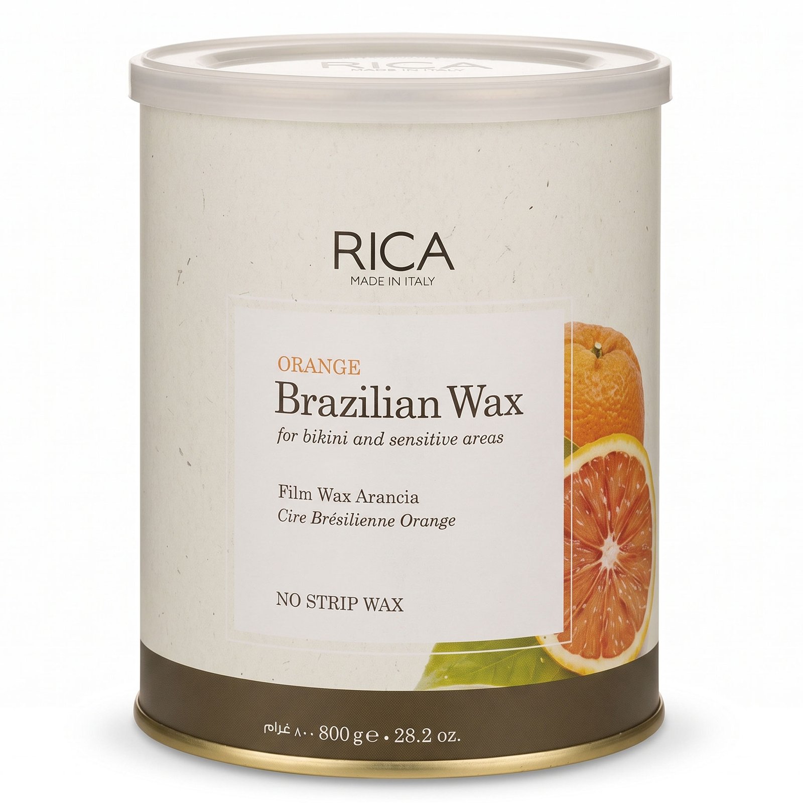 RICA Orange Brazilian Wax for Bikini and Sensitive Areas
