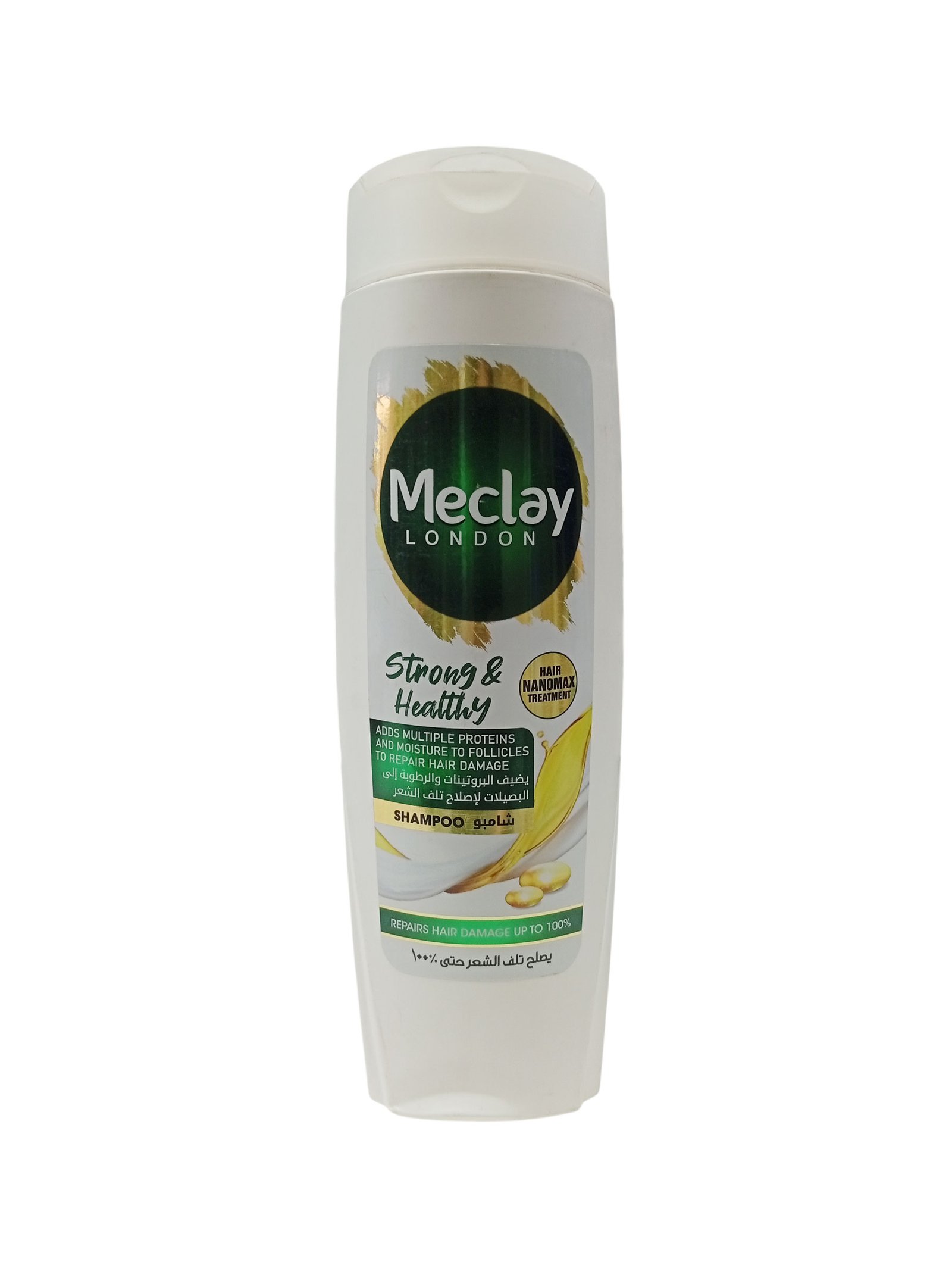 Meclay London Strong & Healthy Shampoo (360ml)