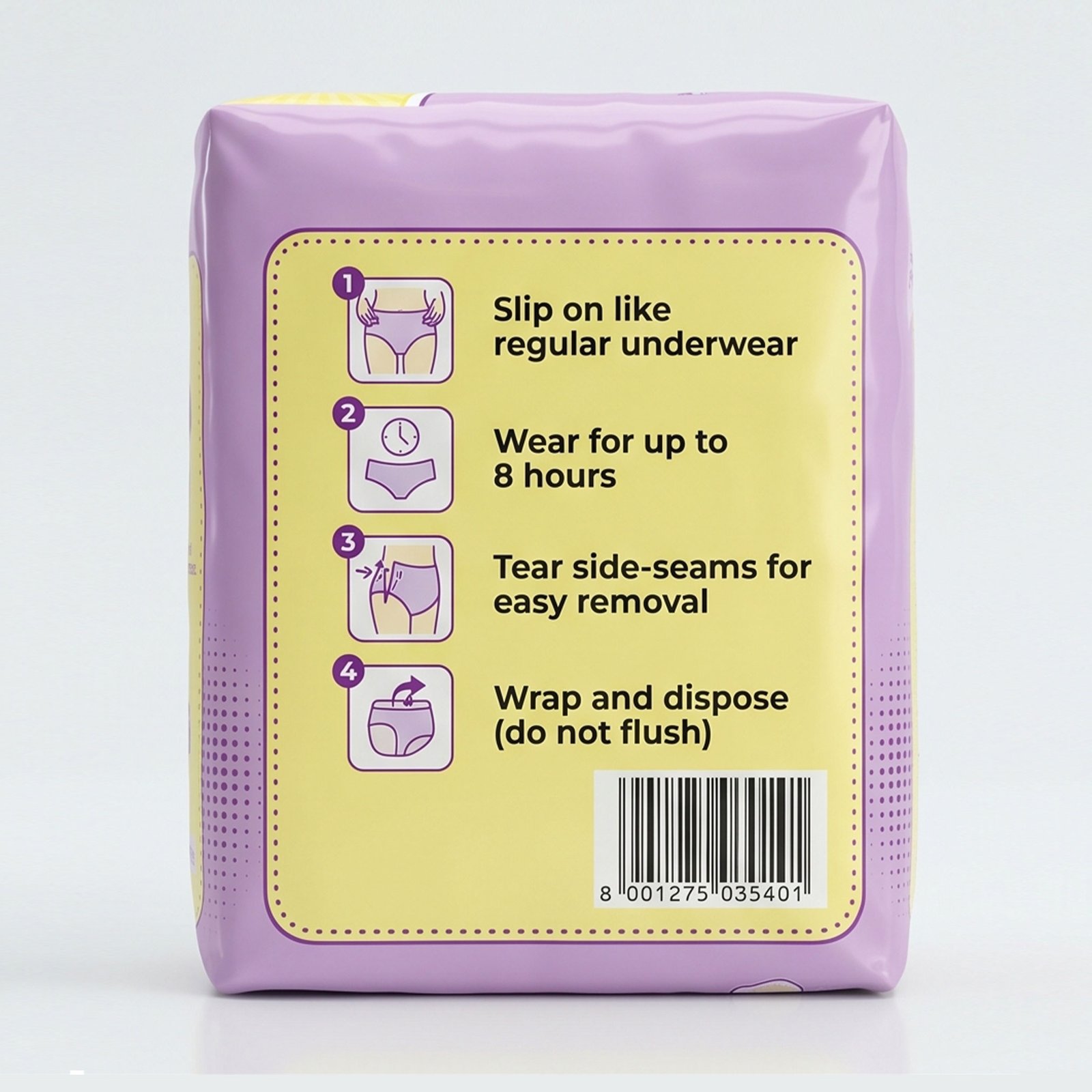 Ezi Pants Ultra Absorbent Sanitary Pants - Image 4